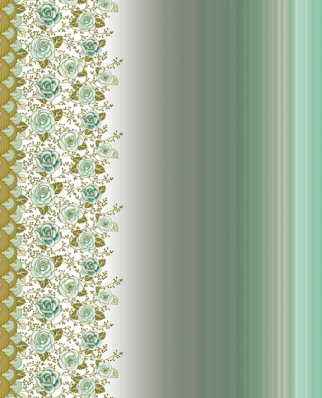 Bazin Print 6598 - 5,5 m