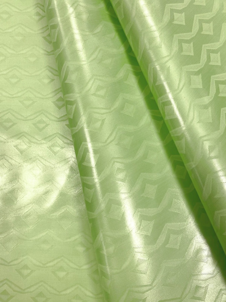 Bazin uni Color 640-lindgrün