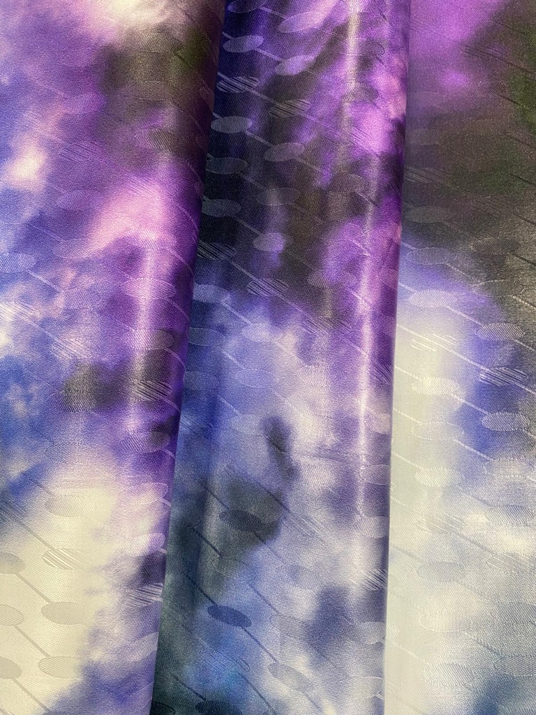 Bazin Print Wolke