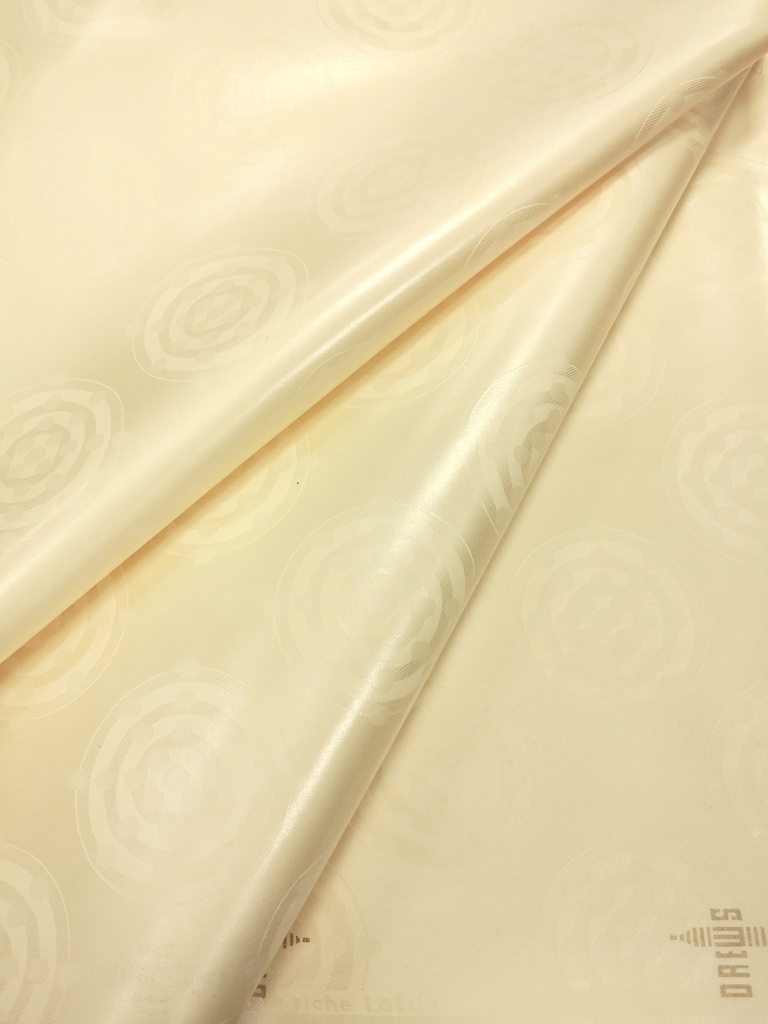 Bazin Lotus 101-jaune pastel claire 