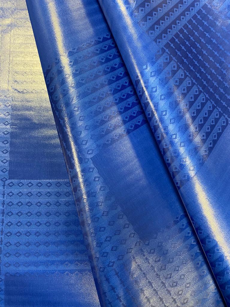 Bazin uni Color 568-blau | D