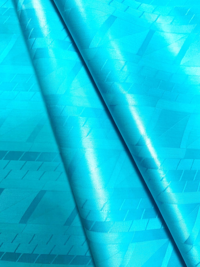 Bazin uni Color 593-turquoise