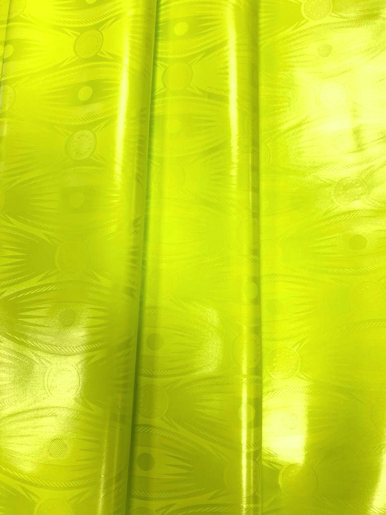 Bazin uni Color 111-neon-gelb | HF