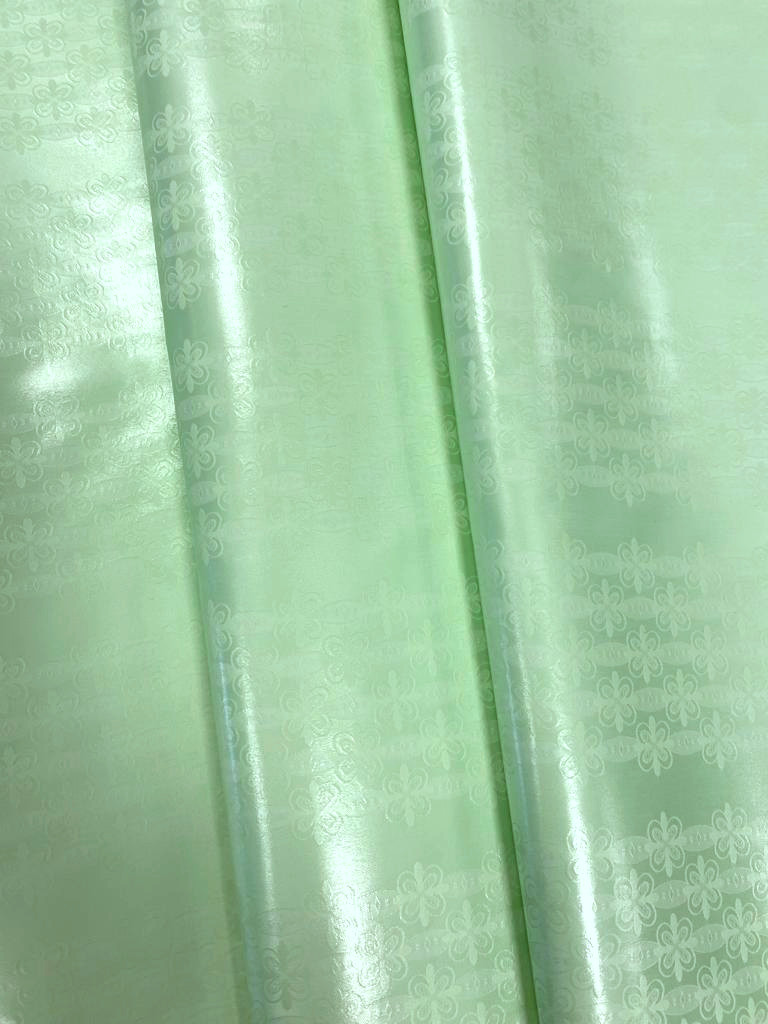 Bazin uni Color 604-pastel green