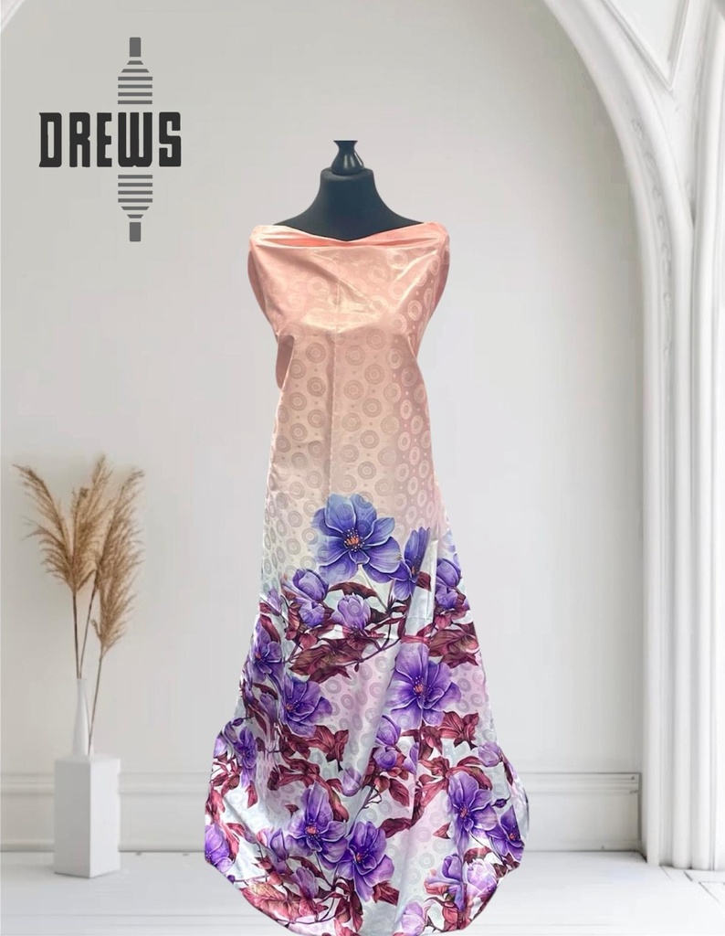 Bazin Print 6617 - 5 m