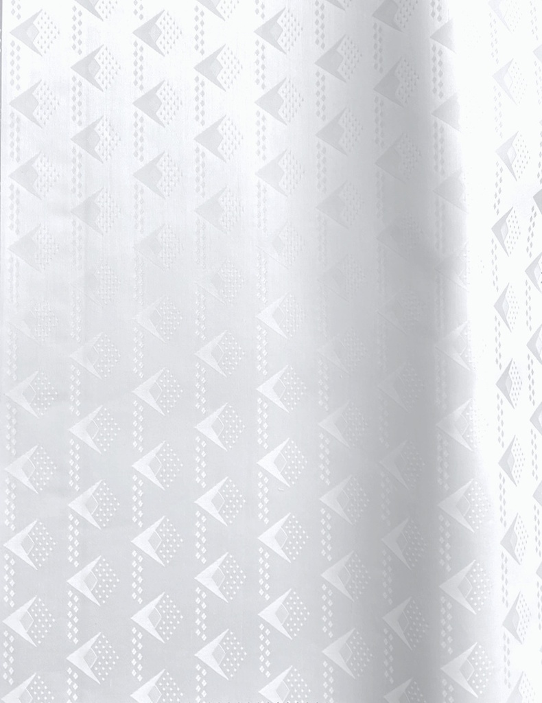 Bazin uni Color 0211-weiß | HF