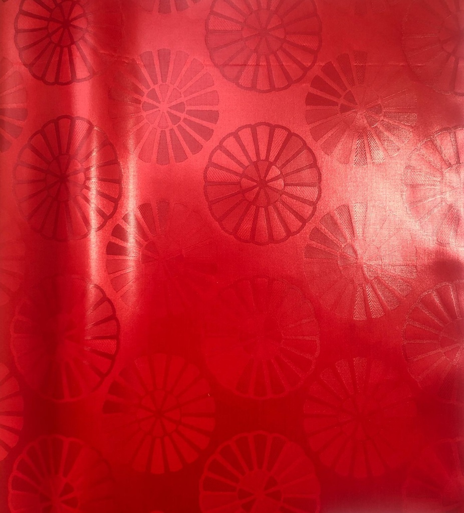 Bazin uni Color 345-rot | 3 m