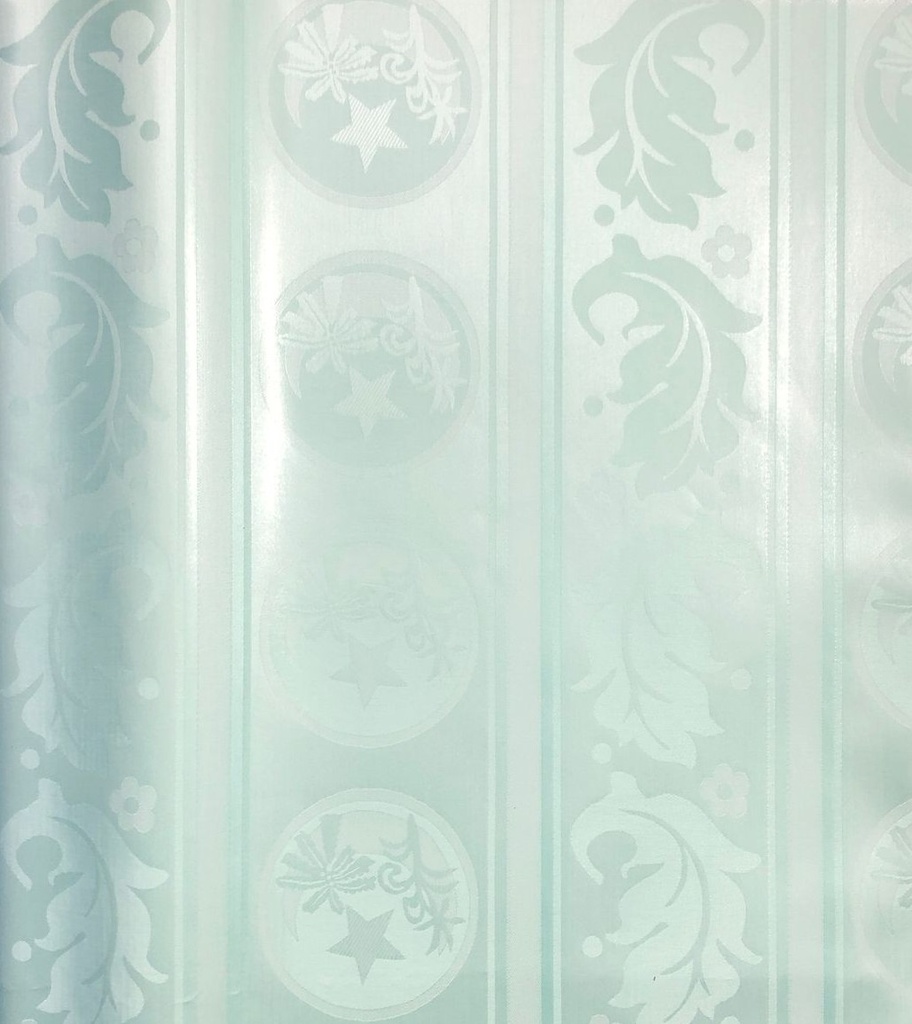 Bazin uni Color 652-mint, 3 m