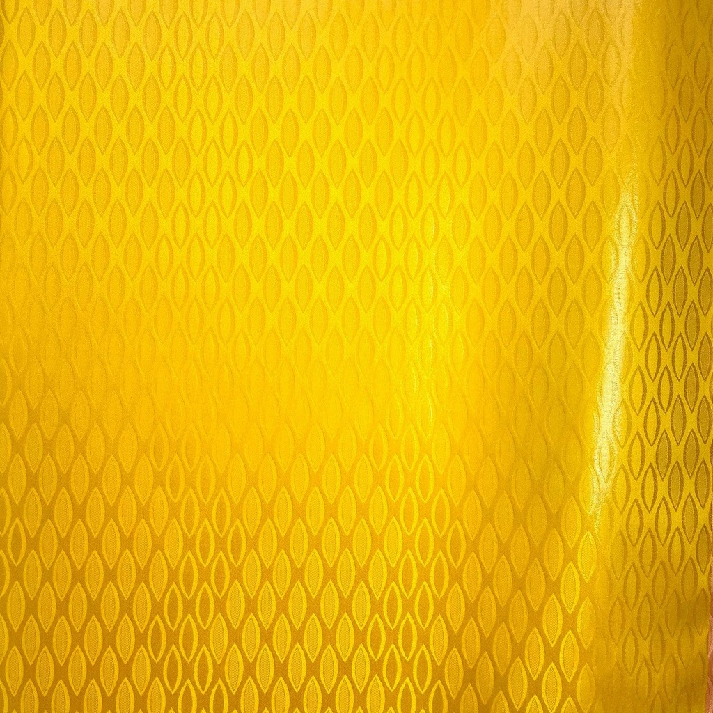 Bazin uni Color 165-jaune | D