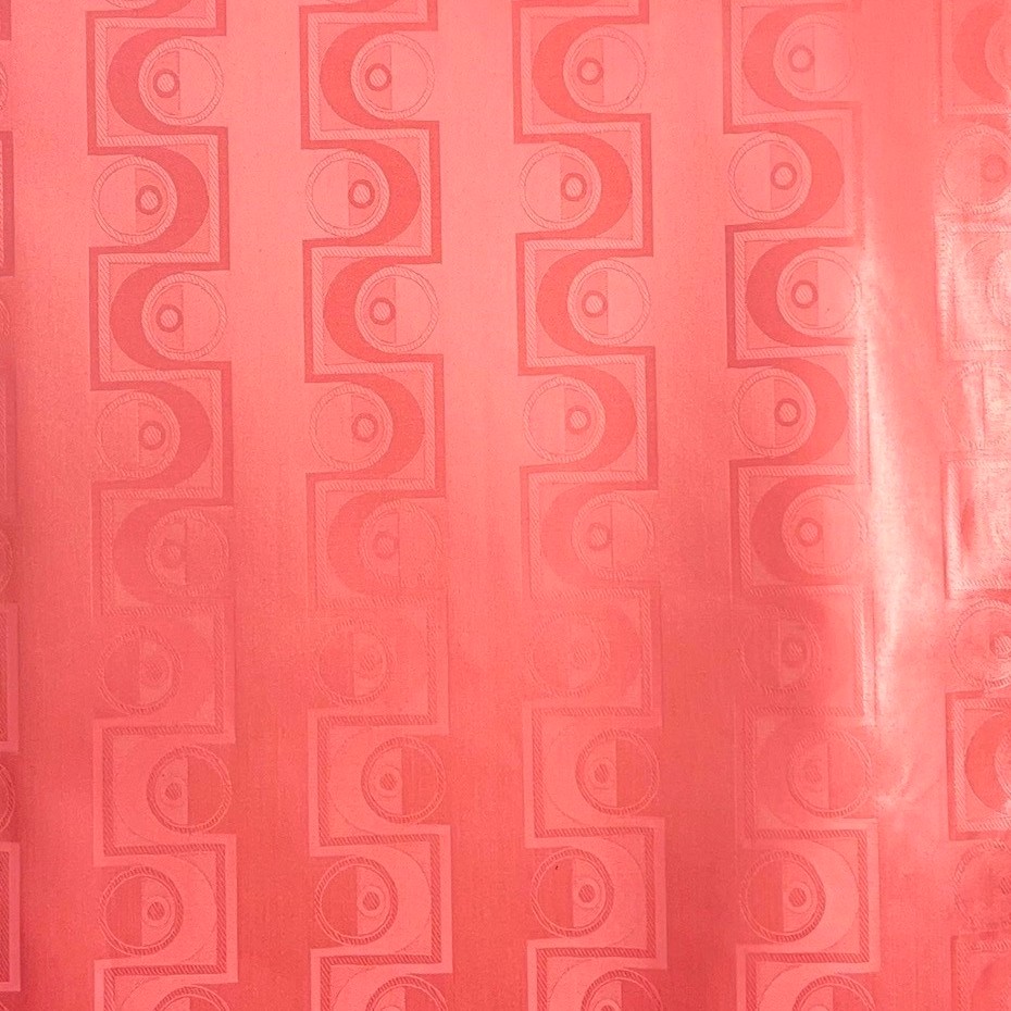 Bazin uni Color 326-korallenrosa, 30 m