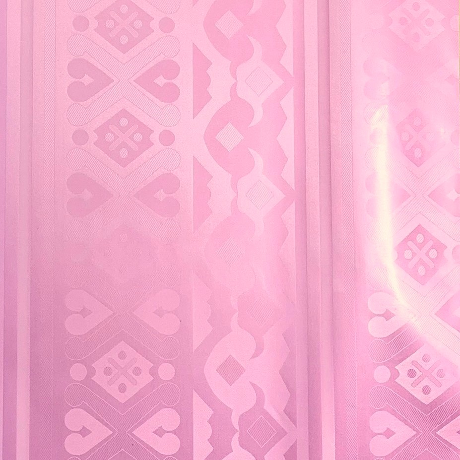 Bazin uni Color 382-rosa, 30 m