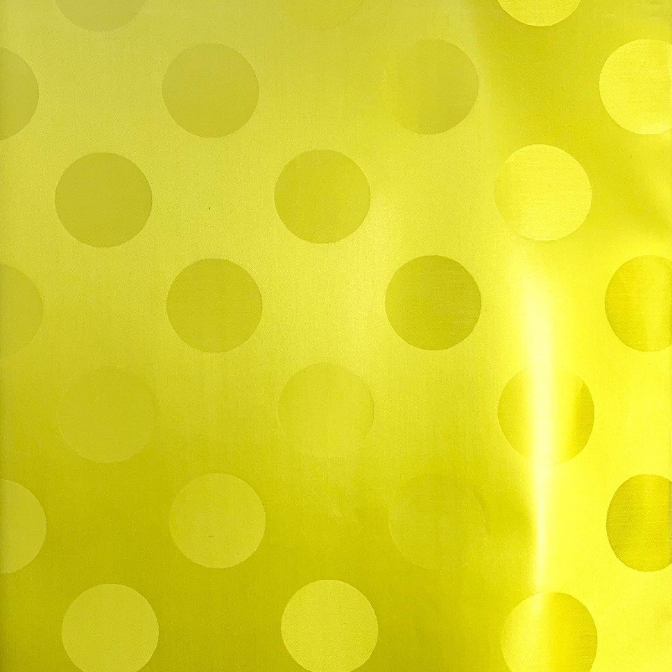 Bazin uni Color 688-jaune vif, 30 m