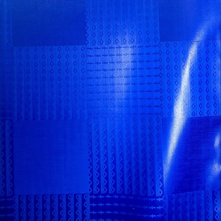 Bazin uni Color 568-blue, 30 m