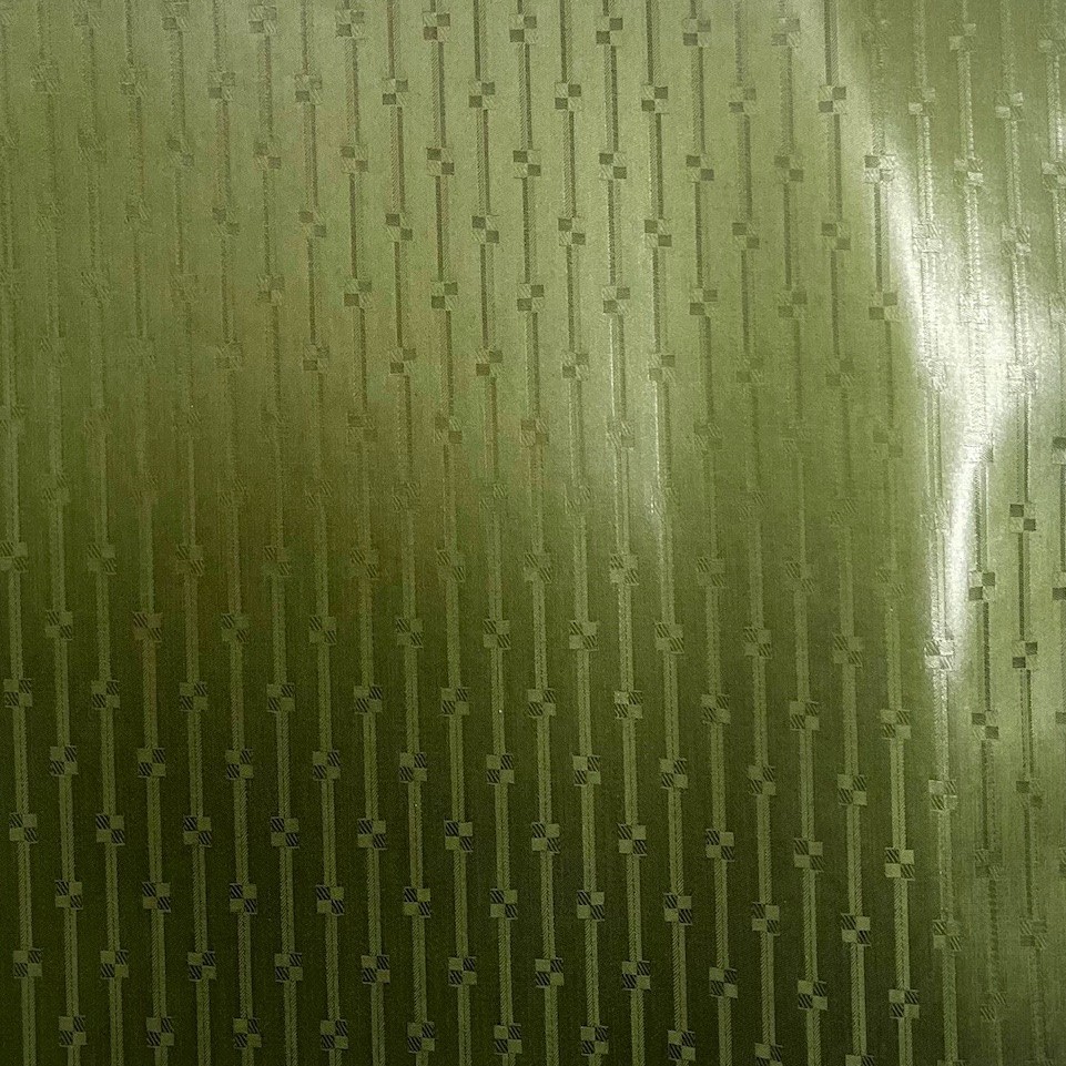 Bazin uni Color 798-olive green, 30 m