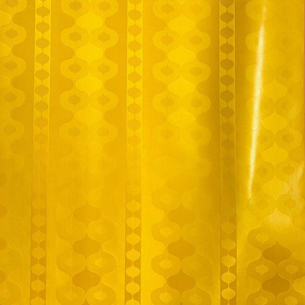 Bazin uni Color 165-jaune, 30 m