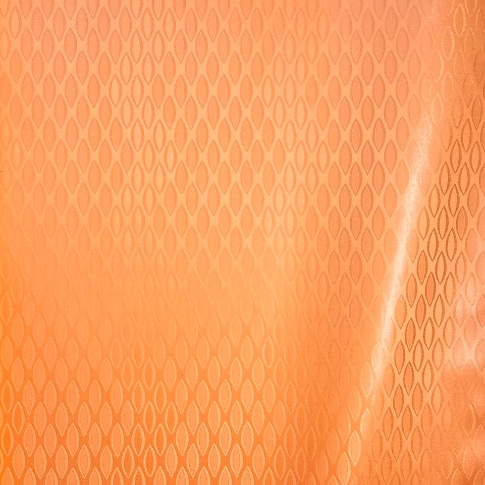 Bazin uni Color 264-orange, 30 m