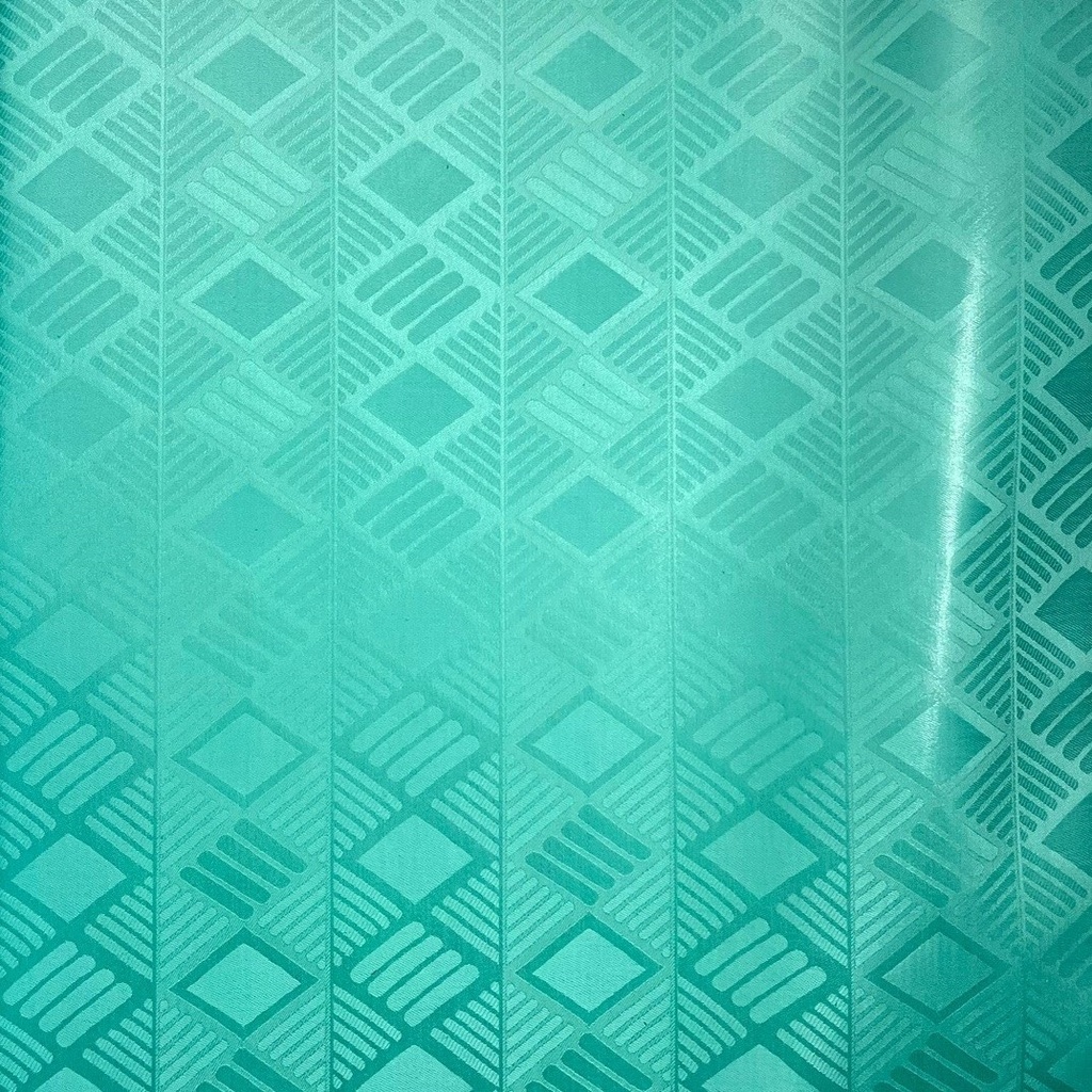 Bazin uni Color 655-menthe, 30 m