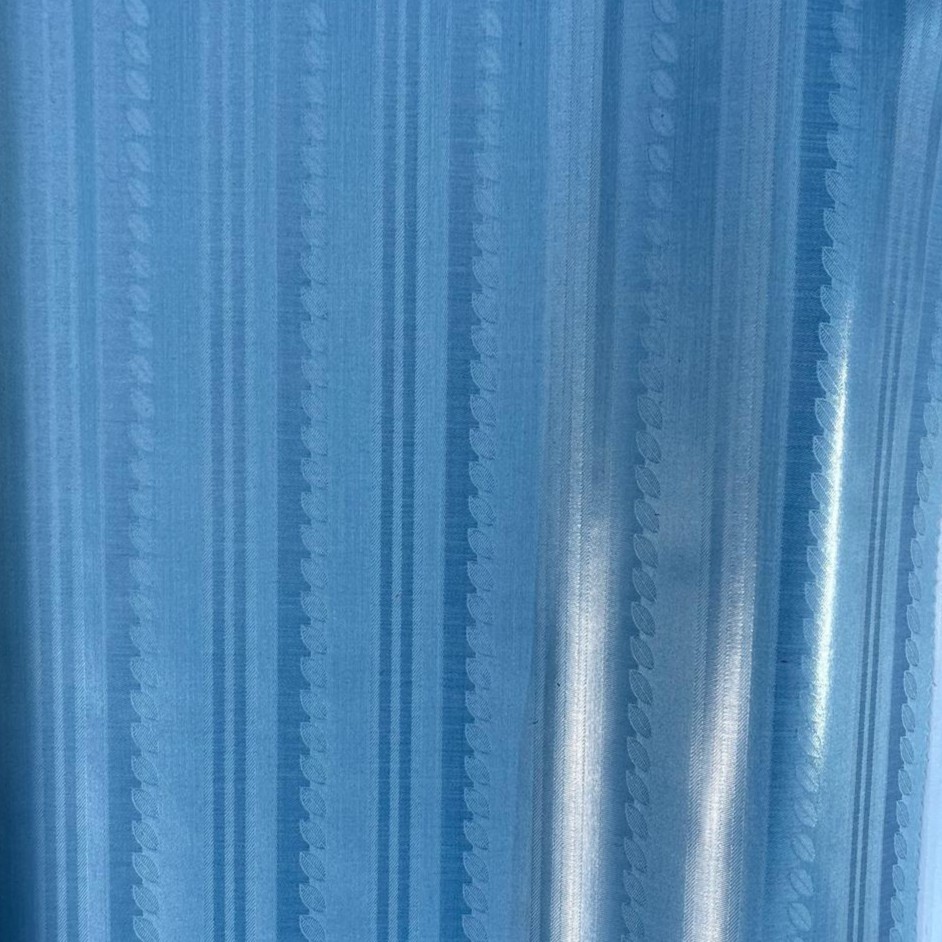 Bazin uni Color 509-jeansblau hell 5,2 m