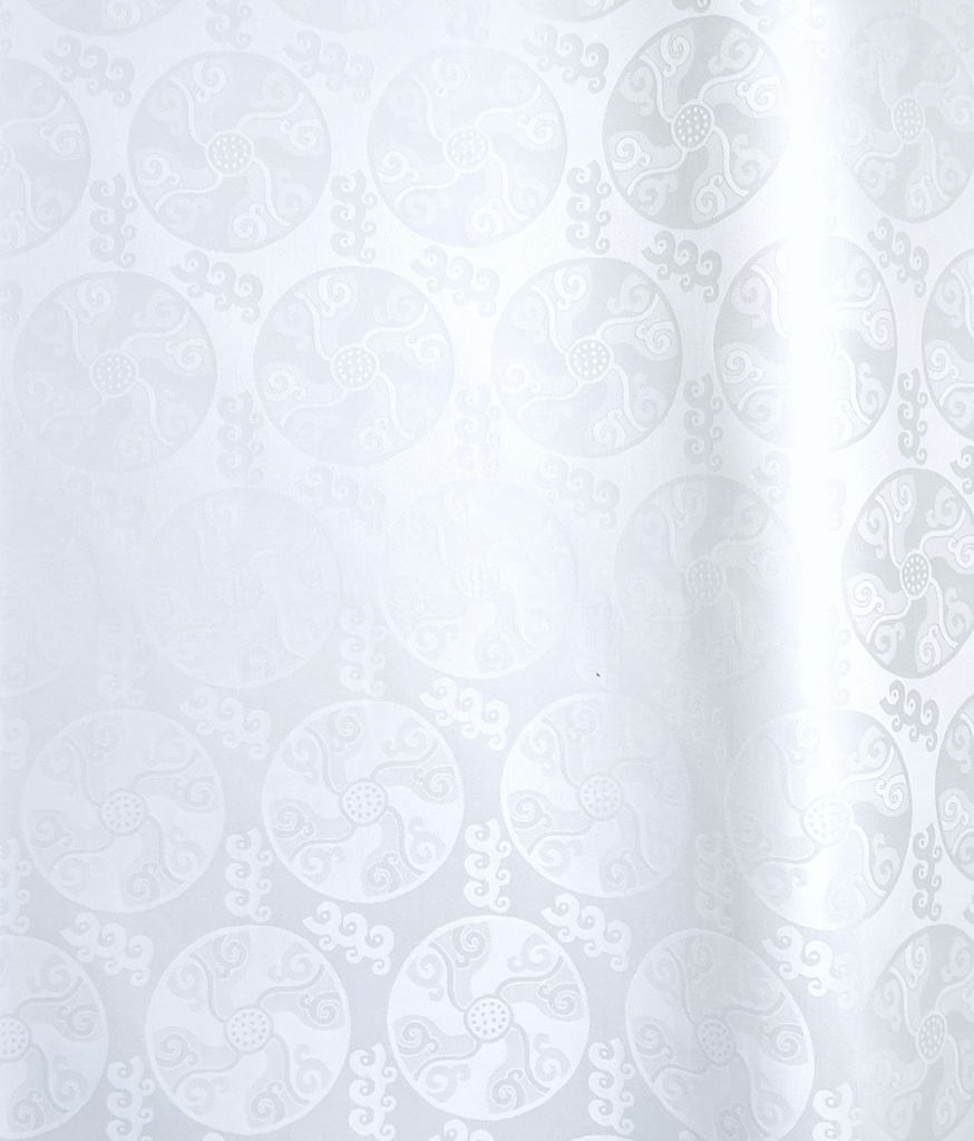 Bazin uni Color 0211-blanc - 4 m