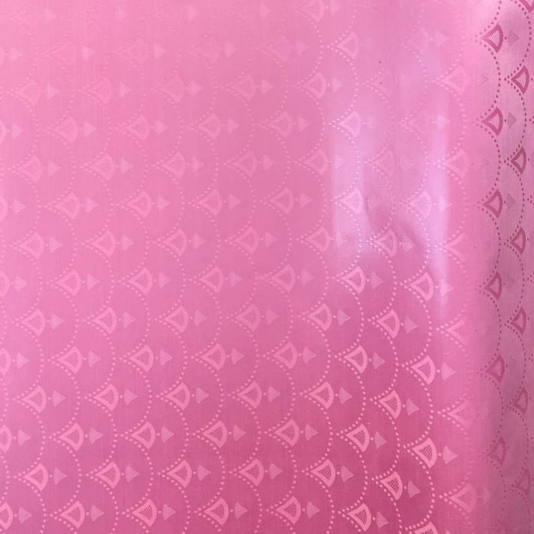 Bazin uni Color 319-rose 4 m