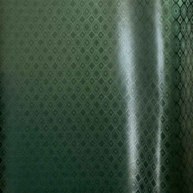 Bazin uni Color 605-vert sapin 4 m