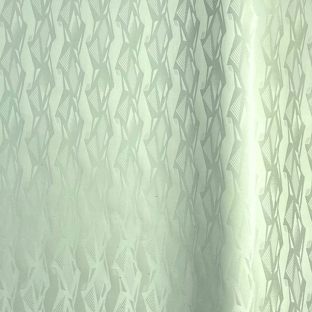 Bazin uni Color 633-pale green 5 m