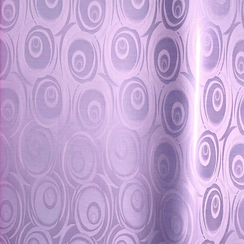 Bazin uni Color 412-violet clair 5 m