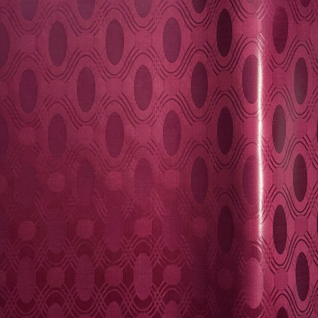 Bazin uni Color 301-bordeauxrot  5,6 m