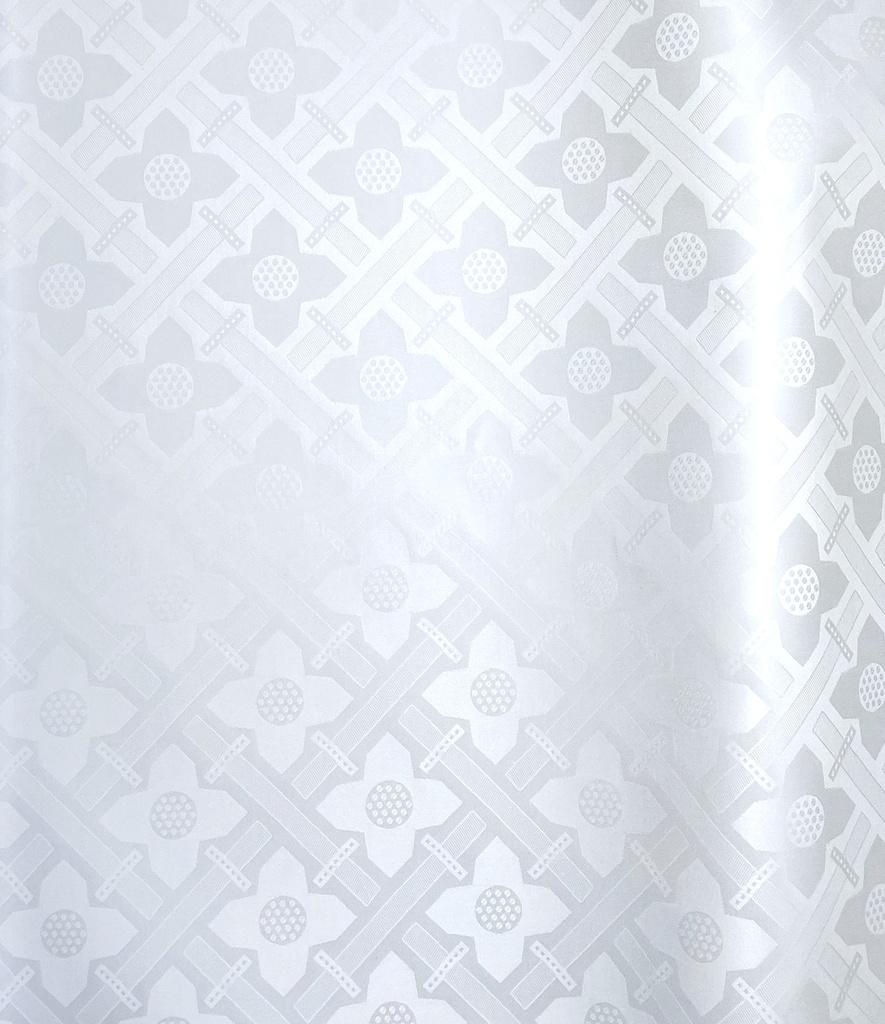 Bazin uni Color 0211-white | D