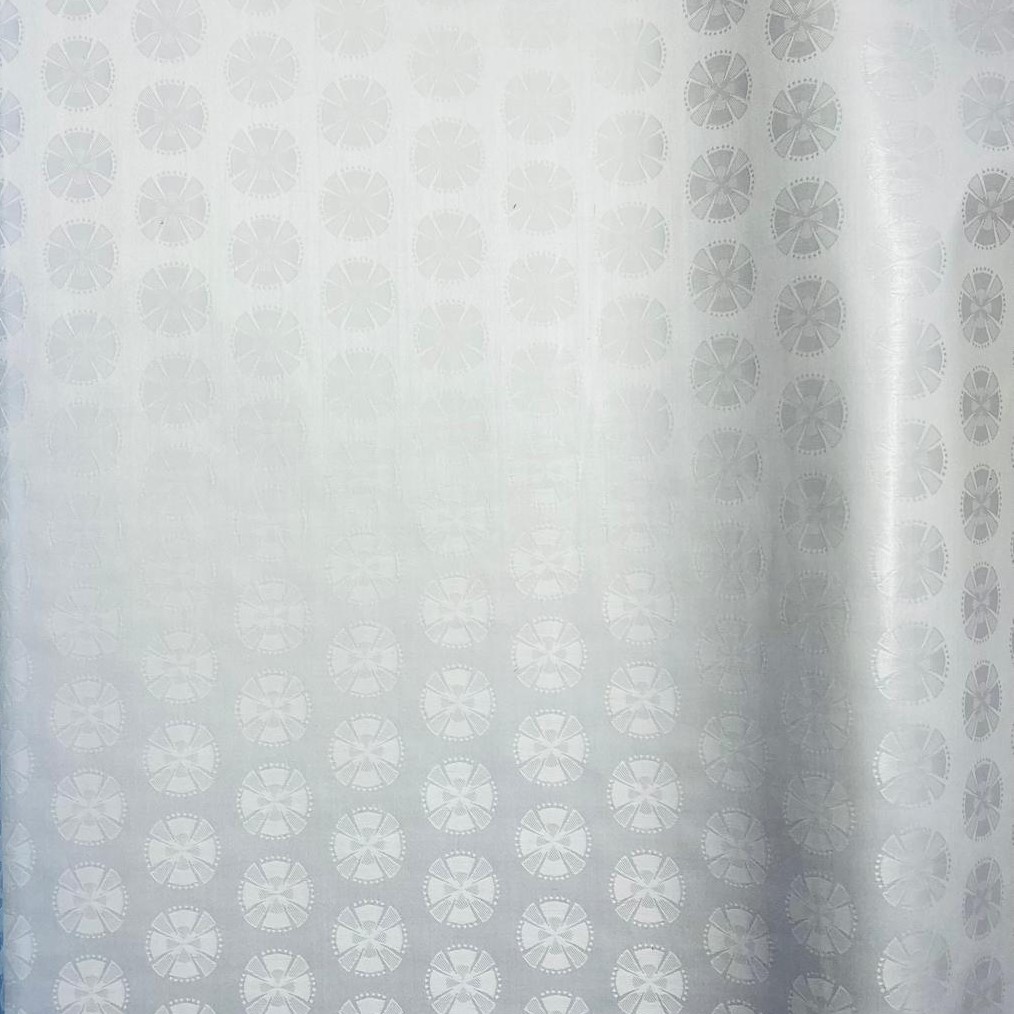 Bazin uni Color 0211-white | D