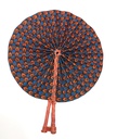 fan orange-blue