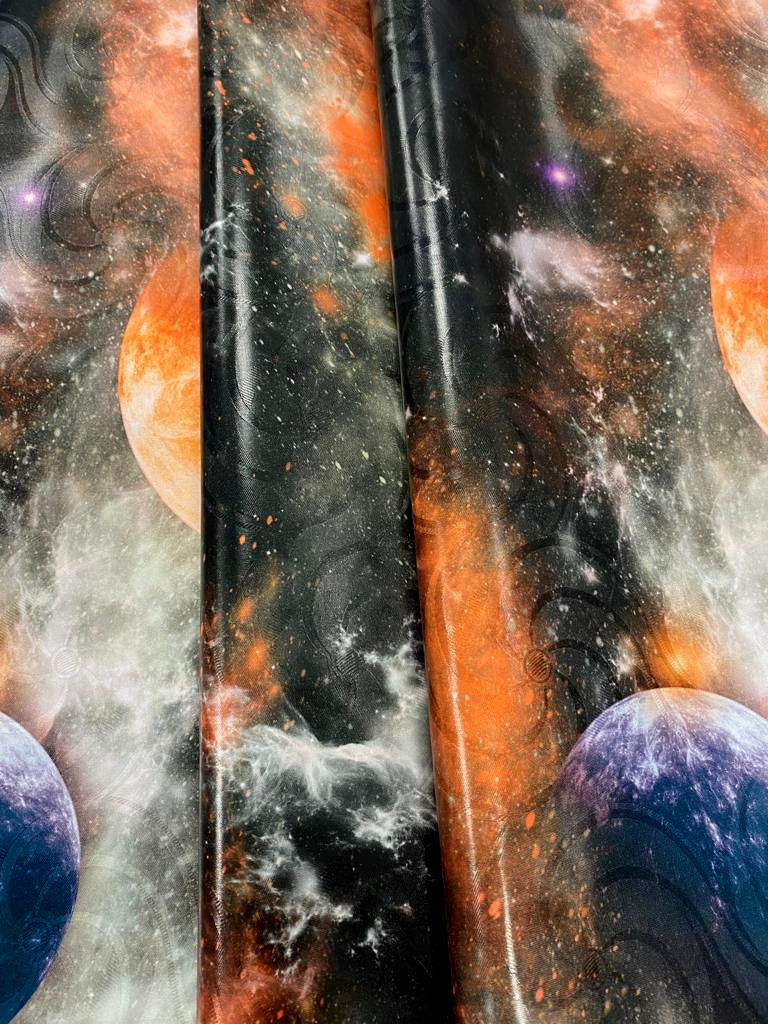 Bazin Print 5860-001 - 4 m