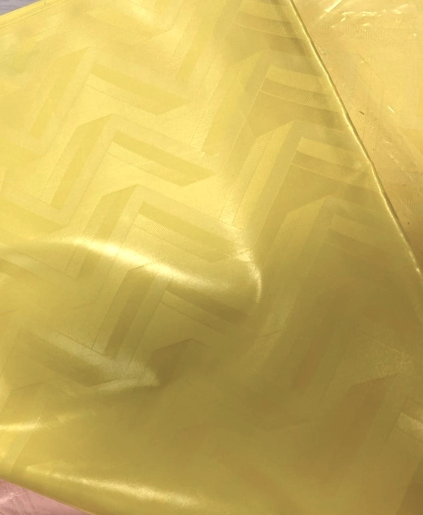 Bazin uni Color 100-gelb | D - 3 m