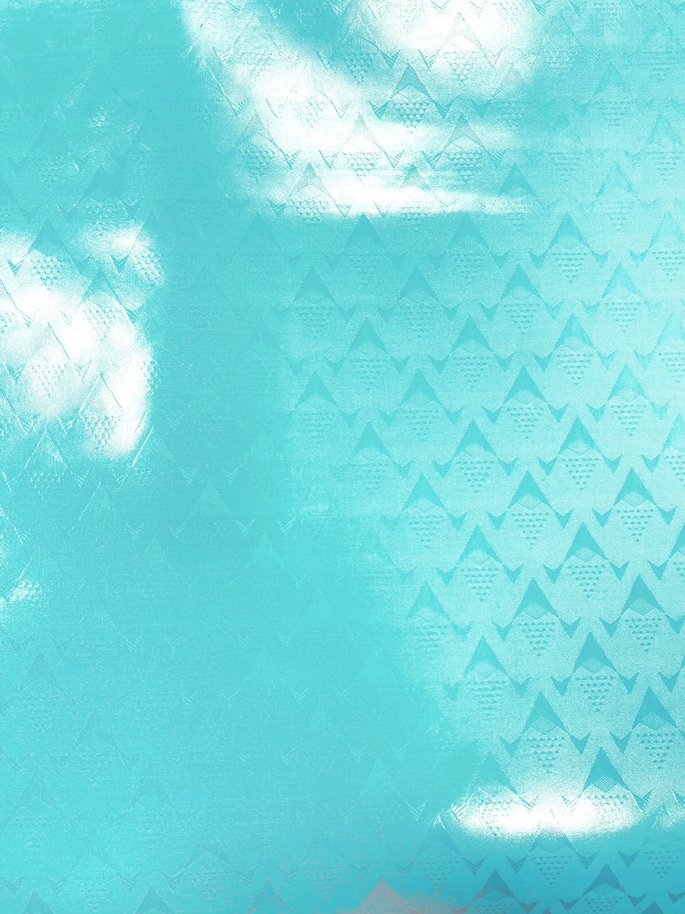 Bazin uni Color 523-turquoise | D - 3 m