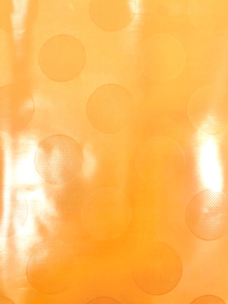 Bazin uni Color 120-yellow-orange | D - 3 m
