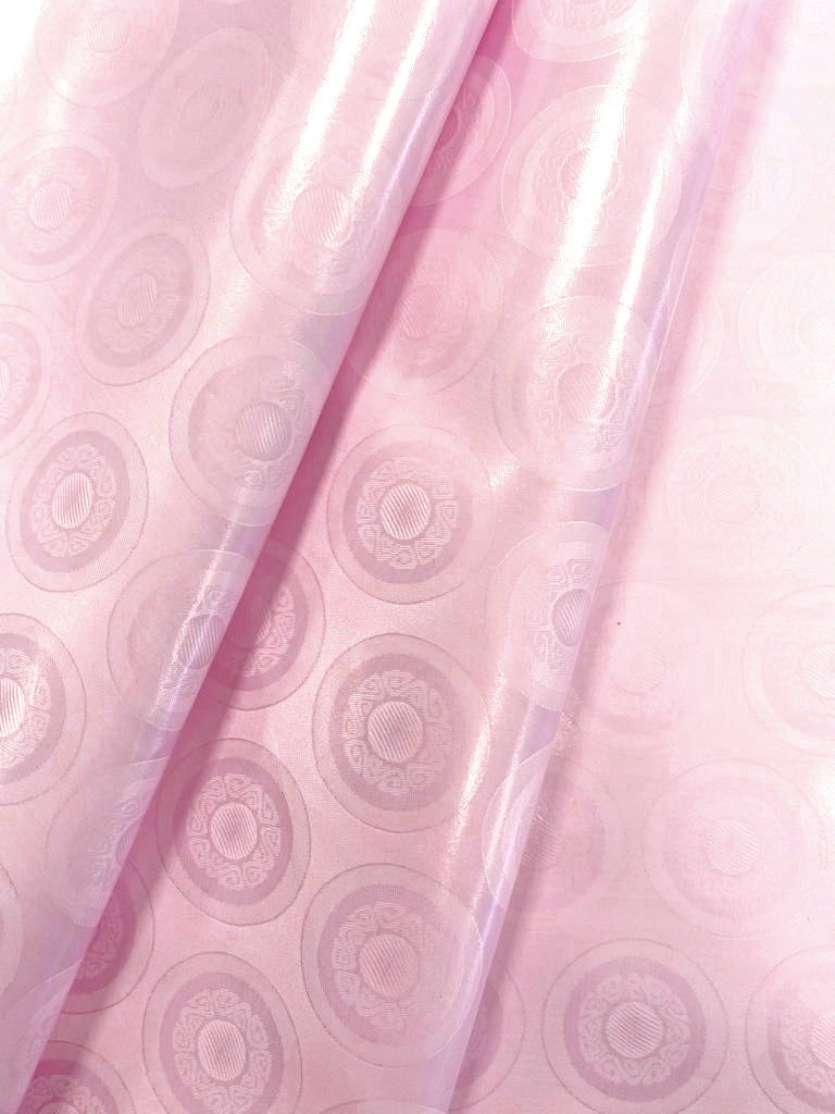 Bazin uni Color 312-light pink | B - 3 m