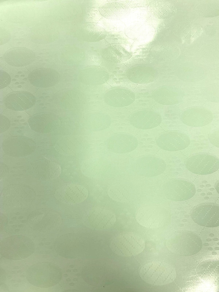 Bazin uni Color 604-vert pastel | D - 3 m