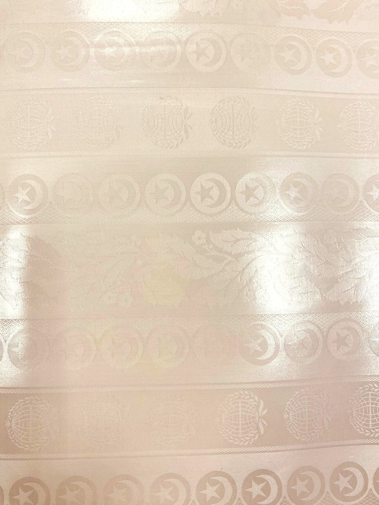 Bazin uni Color 837-beige clair | D - 3 m