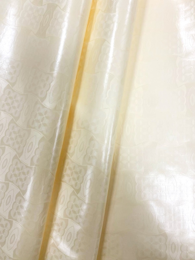 Bazin uni Color 101-light pastel-yellow | D