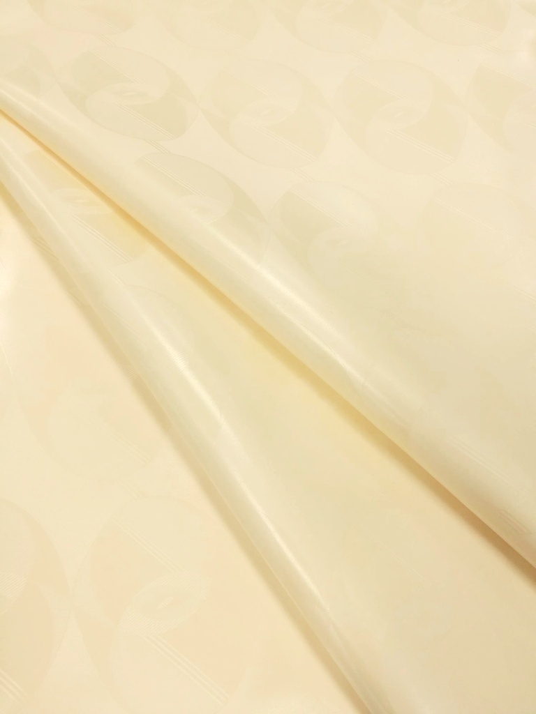 Bazin uni Color 101-jaune pastel clair | D - 3 m