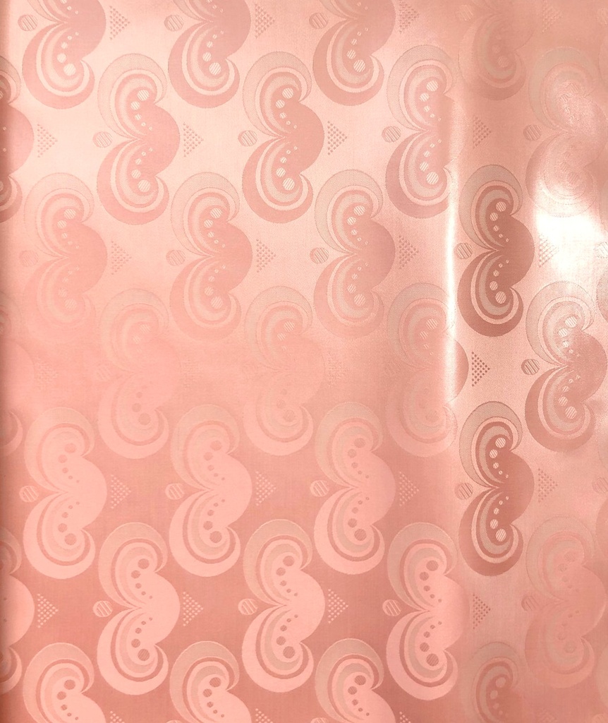 Bazin uni Color 204-salmon pink | D - 3 m
