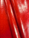 Bazin uni Color 315-red | 4 m