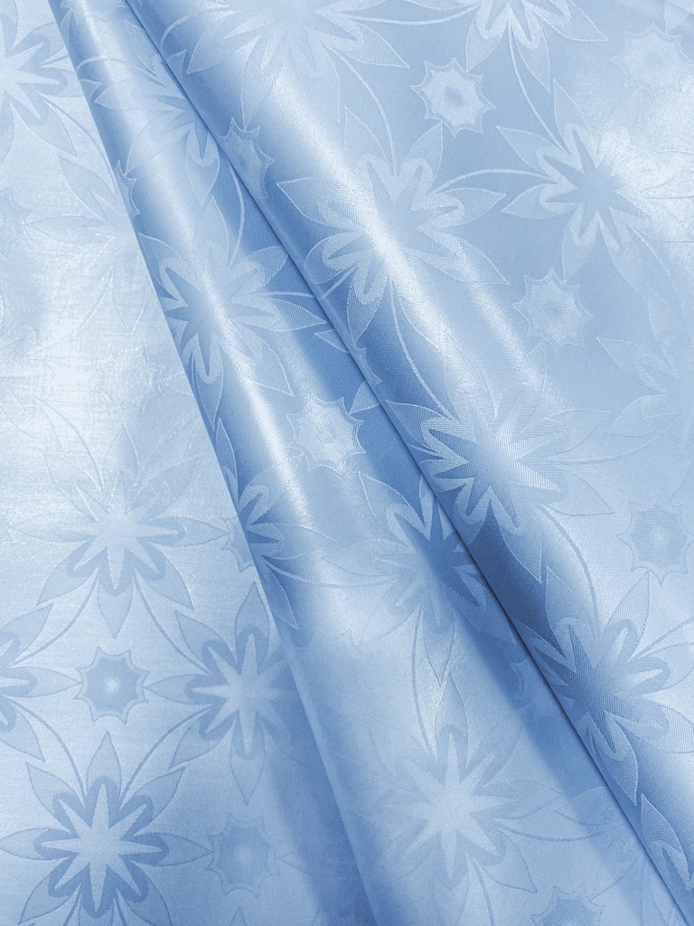 Bazin uni Color 542-bleu ciel | D