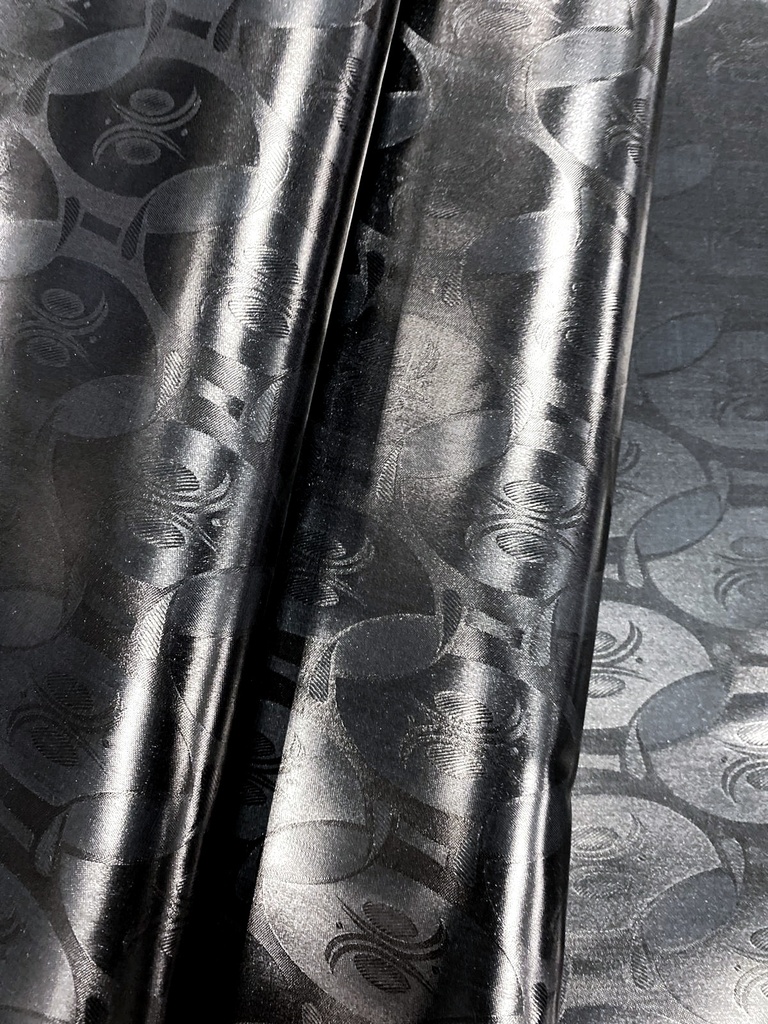 Bazin uni Color 994-noir | D