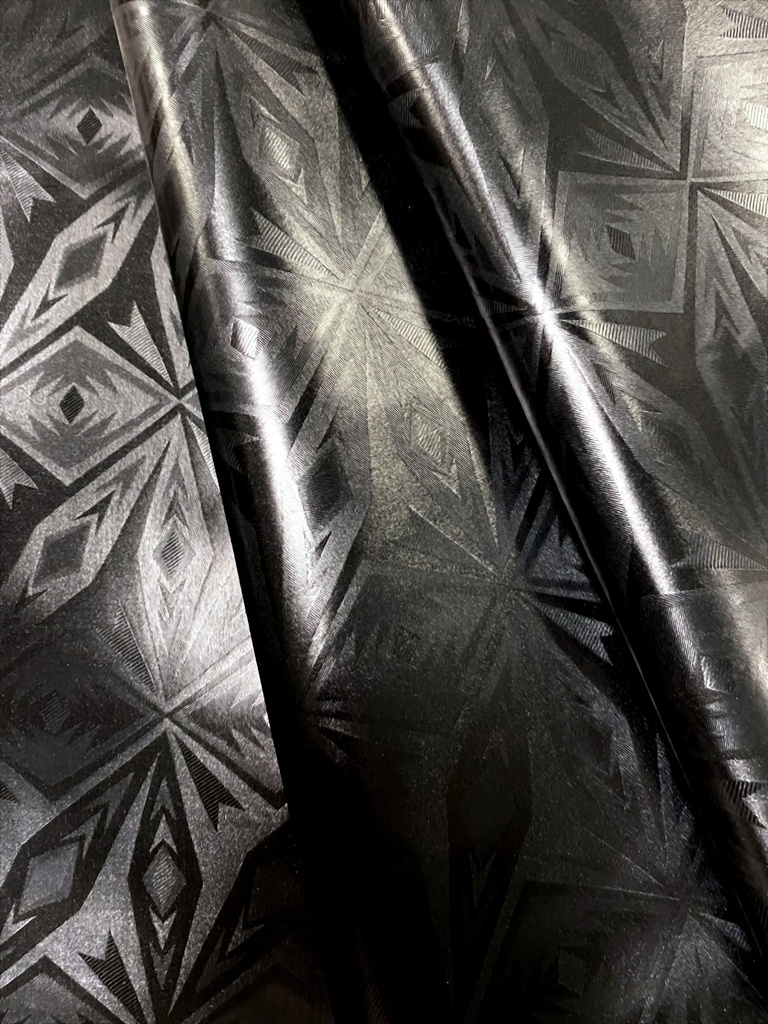 Bazin uni Color 994-schwarz | D