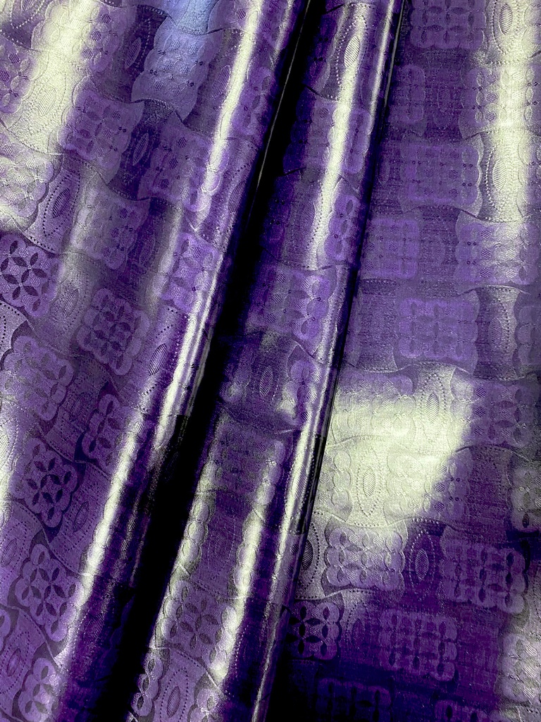 Bazin uni Color 424-dark purple | D