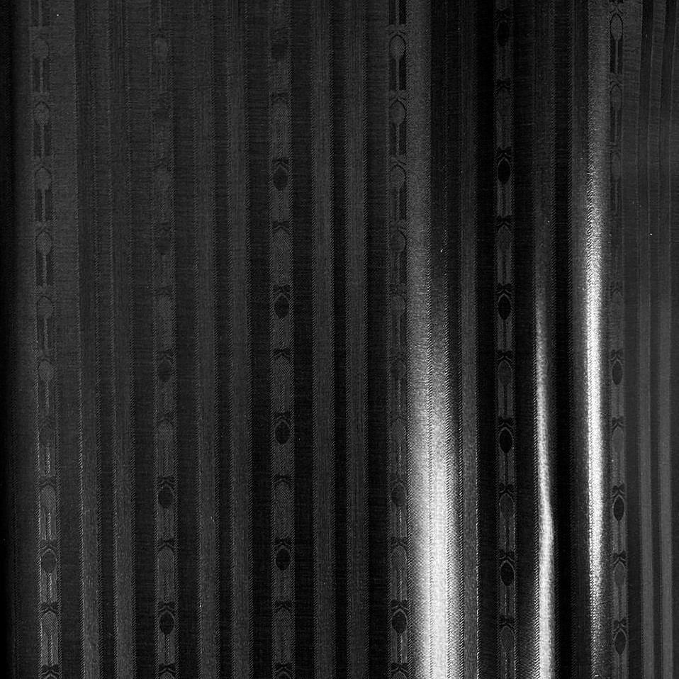 Bazin uni Color 994-schwarz - 4,5 m