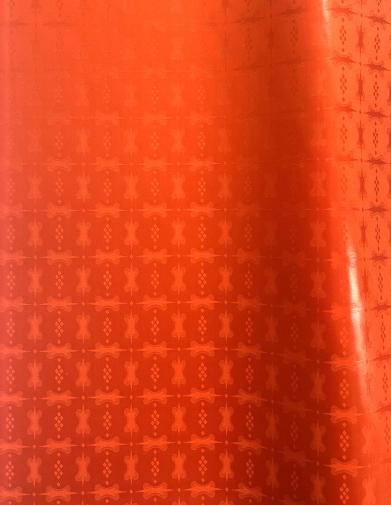 Bazin uni Color 208-dunkelorange | HF