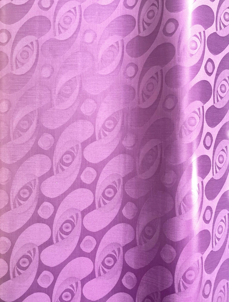 Bazin uni Color 411-purpuré | HF