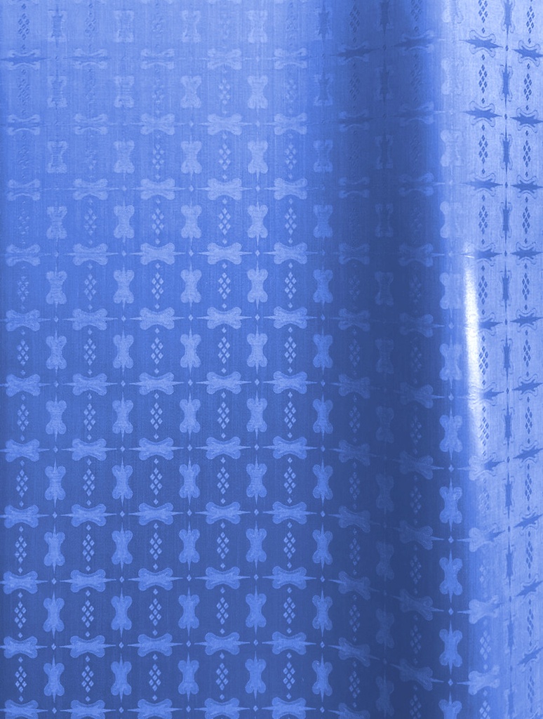 Bazin uni Color 544-blue | HF